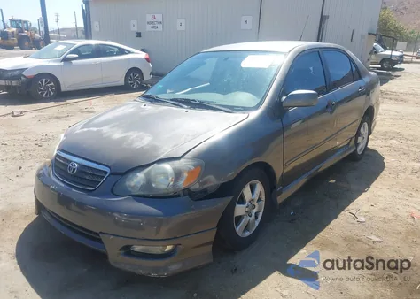 2007 Toyota Corolla S из США, поврежденный, VIN 1NXBR32E67Z874196